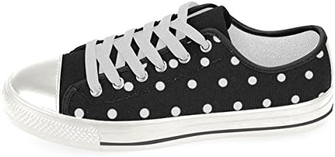 Vons Polka Dot Canvas Women's Authentic Fashion Shoes Sneaker