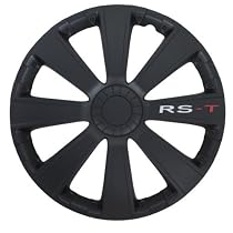 4 Radkappen Radzierblenden RS-T Black 15"Zoll