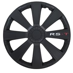4 Radkappen Radzierblenden RS-T Black 14"Zoll