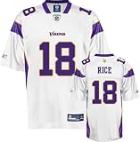 Sidney Rice #18 Minnesota Vikings Jersey Size (White)