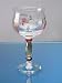Set Of Four GEORGIO Romanian/European 24% Crystal RED WINE Etched Grape Pattern GLASS Bar