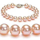 PearlsOnly Pink 8-9mm AAA Freshwater Pearl Bracelet