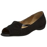 Joy Chen Womens Ulima Peep-Toe Flat