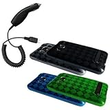 Four Diamond Flex-Gel Cases / Skins / Covers (Clear, Smoke, Blue, Green) &  ....