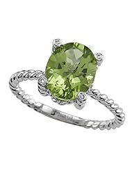 Genuine Peridot Ring by Effy Collection®