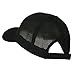 Air Mesh Polyester Cap - Black