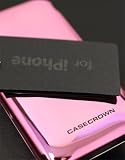 Apple iPhone 3G Metallic Slim Fit Case & Clear Screen Protection - Diamond Pink