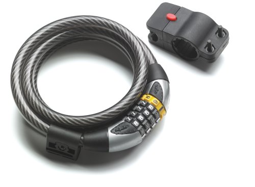 Serfas Combination Coiled Lock, 12mm