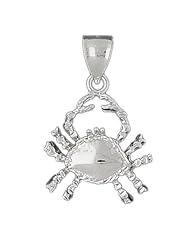 Clevereves 14K White Gold Zodiac Pendant 11.8 - Gram(s)