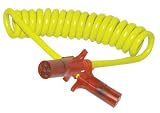 Hopkins 47055 Flex-Coil 6 Pole Round to 6 Pole Round Adapter with Nite-Glow