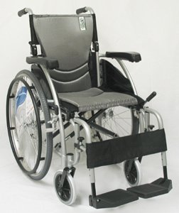 S-Ergo Seating System High Strength Lt. Weight - K0004/K0005. 18“x17“, Fixed Arms & Swn