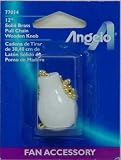 CHAIN BEADED12' WHT KNOB