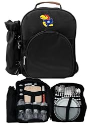 Kansas Jayhawks Picnic Backpack - NCAA College Athletics - Fan Shop Sports Team Merchandise
