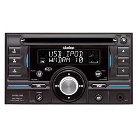 Clarion DUZ385SAT 2-DIN CD/MP3/WMA/AAC Receiver with Rear USB Port, XM Mini-Tuner Direct, Satellite Radio Ready