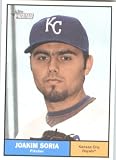 2010 Topps Heritage Baseball Card #241 Joakim Soria Kansas City Royals® Mint Condition - Shipped In Protective ScrewDown Display Case!