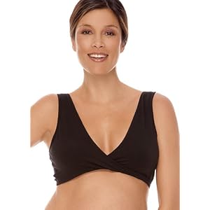 Lamaze Cotton Spandex Sleep Bra for Nursing and Maternity