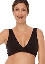 Lamaze Cotton Spandex Sleep Bra for Nursing and Maternity