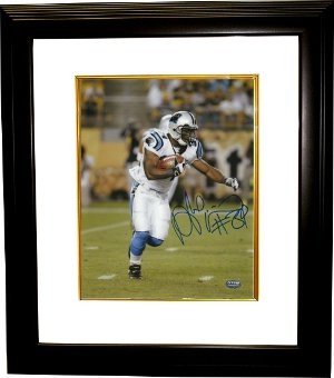 DeAngelo Williams Autographed/Hand Signed Carolina Panthers 16X20 Photo Custom Framed
