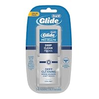 Glide Floss, Deep Clean Mint, 80-Meters, Twin Pack (Pack of 3)