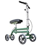 Steerable Knee Walker Scooter Green