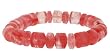 Mixed Drum 10mm Stretch Bracelet - Cherry Quartz