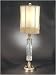Dale Tiffany GT60634 Fremont One Light Table Lamp in Antique Brass Image