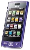 LG GM360 Viewty Plus Smartphone (7,6 cm (3 Zoll) Display, Touchscreen, 5 Megapixel Kamera) lila