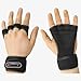 Gym Weight Lifting Gloves Health Fitness Dumbbell Wrist Wrap (Black, M (for Women))