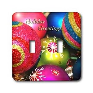 Buy Holidays - Holiday Greetings - Light Switch Covers - double toggle switch by 3D Rose now!