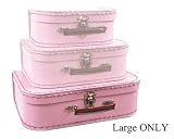 Mini Euro Suitcase-LARGE Pink Rose