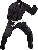 ISAMI(イサミ) 軽量柔術衣 A-JJ-15 黒 A2（5号 165～174cm）