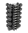 Hampton Fitness 16 Pair Dura-Bell Dumbbell Studio Club Pack