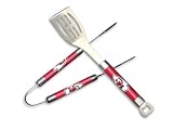 NFL Kansas City Chiefs Barbeque Tongs and Spatula Set