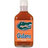 Florida Gators NCAA Habanero Hot Sauce in a Flask (6.6 oz)