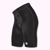 Jeantex Riccone Lycra Cycling Shorts, Black X large