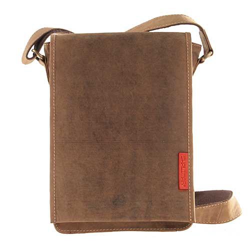 Produkt-Bild: Kleiner Unisex Messenger-Bag / Herrentasche aus ge&ouml;ltem Buffalo Leder . The 'Everyday' Bag.