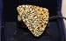Cry Pave Ring Gold by Swarovski size 7