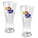 Kansas Jayhawks NCAA 2pc Pilsner Set