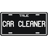 New  True Car Cleaner  License Plate Occupations