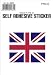 Car Union Jack, Royal Wedding Sticker Small High Quality