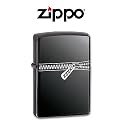 Zippo Lighter Zipper, Black Ice