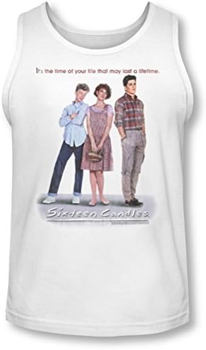 Sixteen Candles - Mens Poster Tank-Top, Large, White