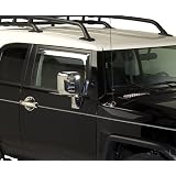 Putco 480059 Toyota FJ Cruiser Element Chrome Side Windows Deflectors - Chrome by Putco