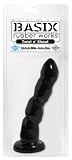 Basix Rubber Works 8-Inch Twist N Shout with Suction Cup Dong Black