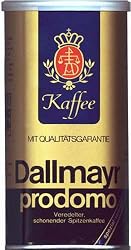 Dallmayr Gourmet Coffee, Prodomo (Ground), 17.6-Ounce Tins (Pack of 3)