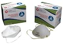 Dynarex N95 Particulate Respirator Mask, Flat, Folded, 20-Count