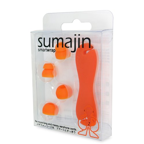 Sumajin Smartwrap + Silicon Ear Tips Orange