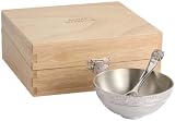 Royal Selangor The Ark Bowl Whale with Spoon Hippo (In Wooden Presentation Box)