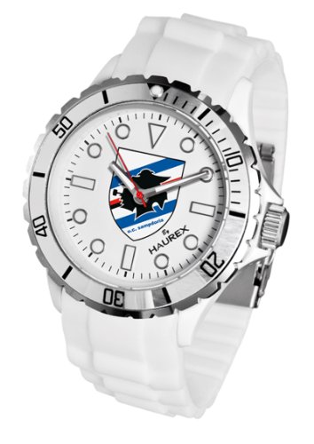 Haurex Italy Women's US347DW1 Sport U.C. Sampdoria Rubber Watch
