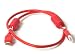 New 3FT HDMI 1.3A 28AWG CABLE for HDTV, PS3, XBOX360- 3FT W/FERRITE CORES (GOLD PLATED CONNECTORS) - RED
